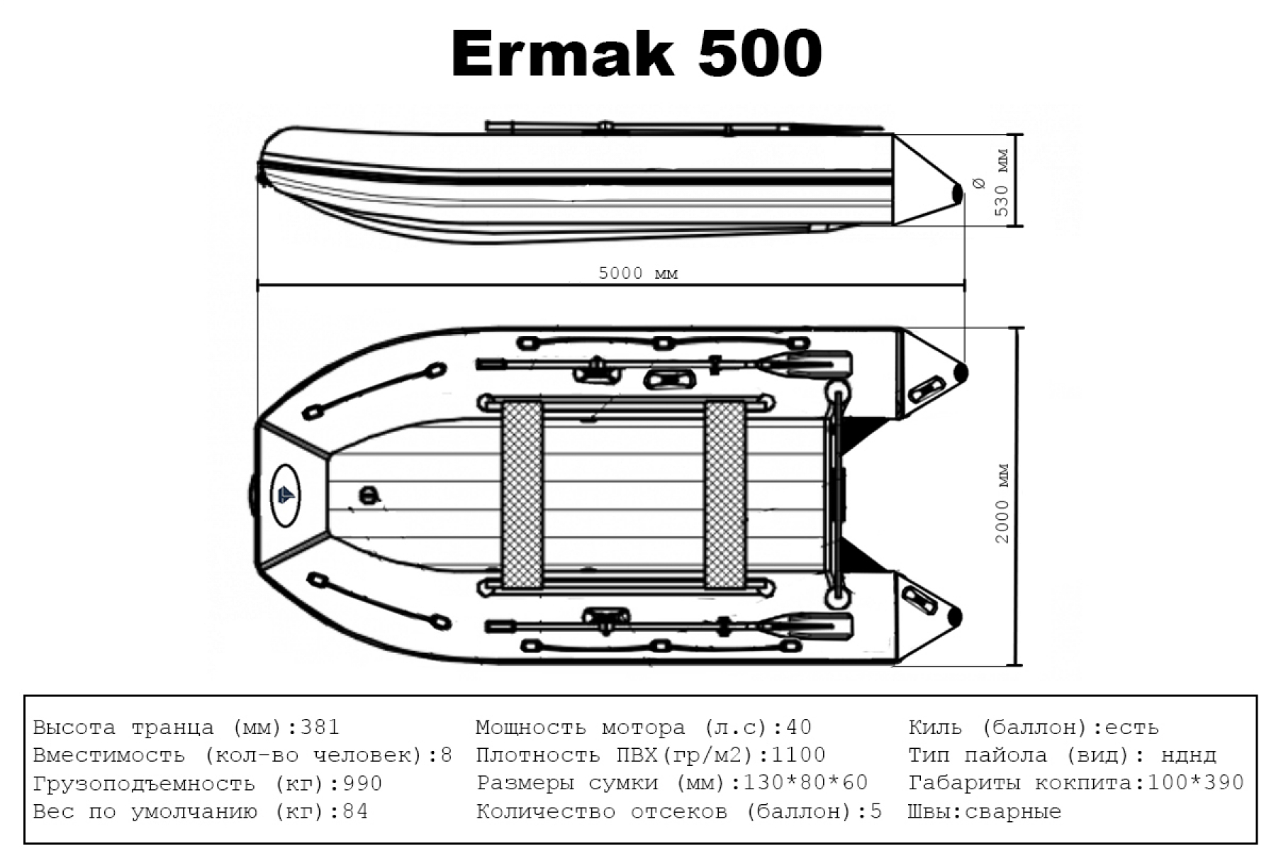 Big Boat Ermak 500