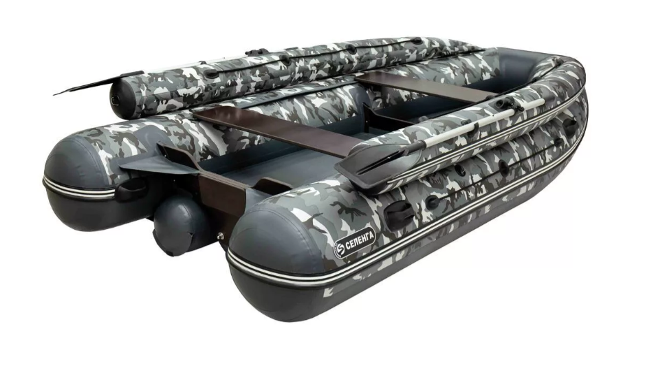 СибРивер Селенга-360 НД фальшборт камуфляж
